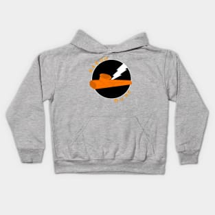 Kazoo Dude (Orange) Kids Hoodie